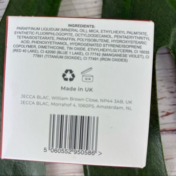 Jecca Blac Play Pots Red Touch Satin Finish Cream Pigment For Eyes Lips Cheeks - Picture 7 of 7